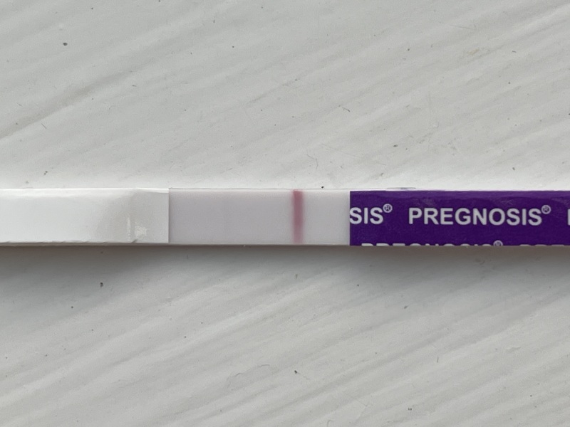 Faint positive or Evap lines