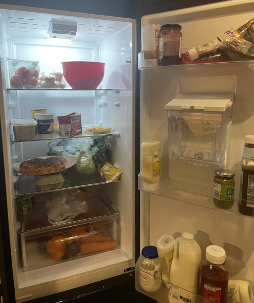 To ask you to show me your fridge?