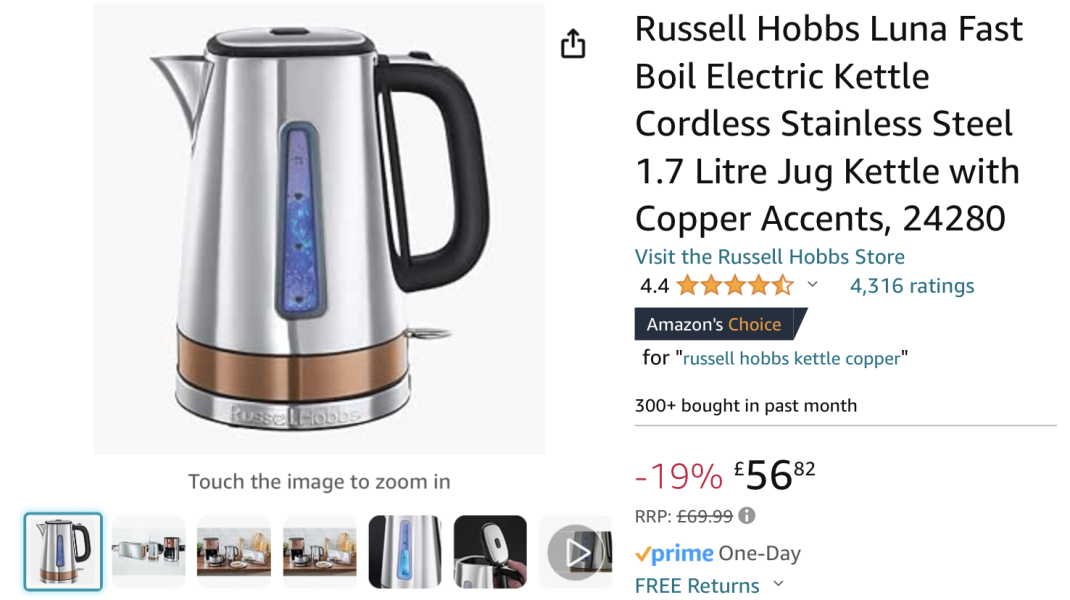 Recommend me a kettle?