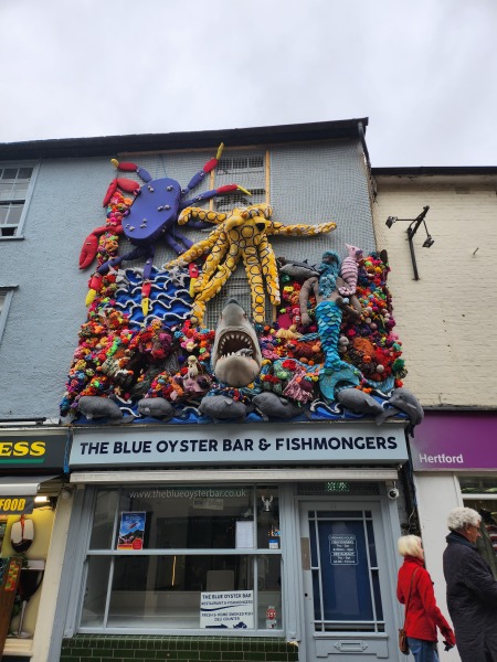 To think that postbox toppers are an aberration and those who produce them should be shot at dawn (I should say 'light hearted' here but it goes against the grain)