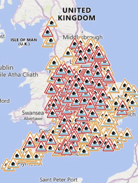 Storm Henk. Amber warnings issued.
