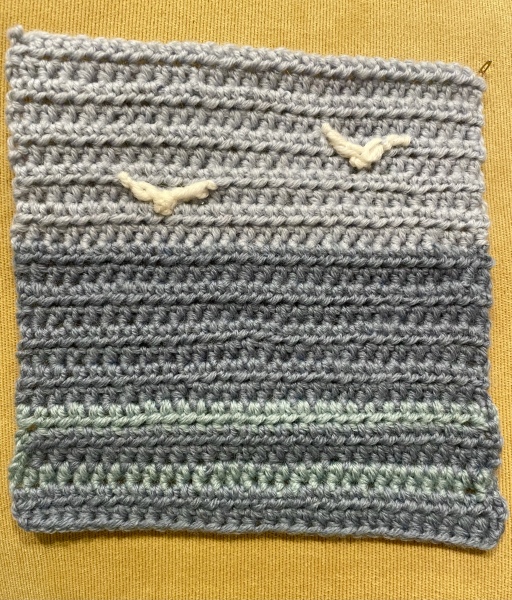 Woolly Hugs. Sad news we are afraid. Making a Blanket for lovely Mowly77's family