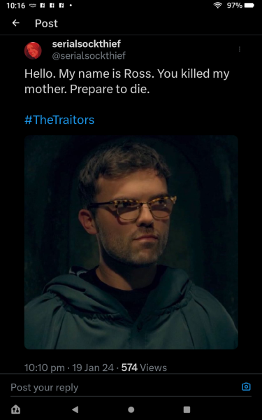 The Traitors S2 Thread 4 "you wee shit"