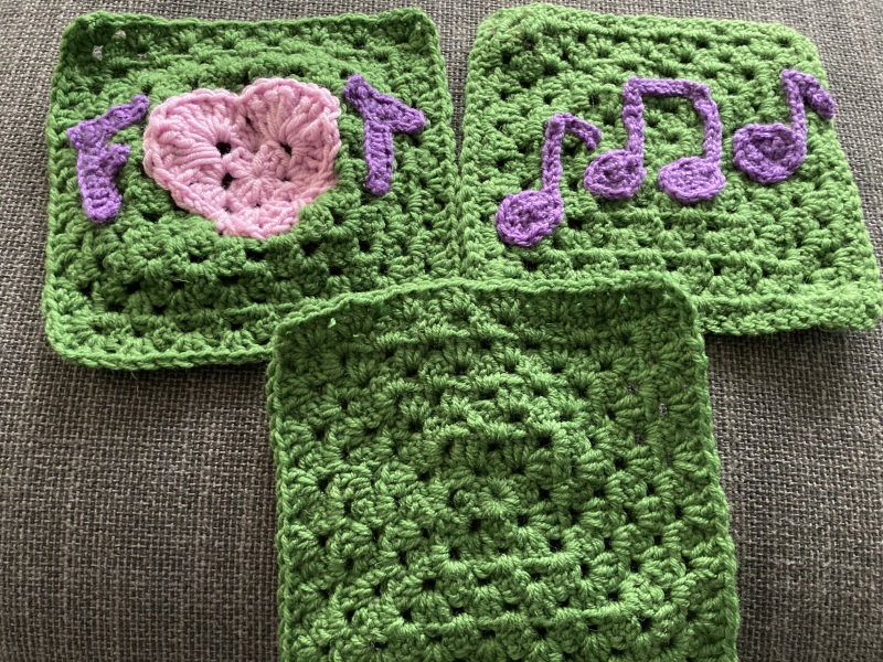 Woolly Hugs. Sad news we are afraid. Making a Blanket for lovely Mowly77's family