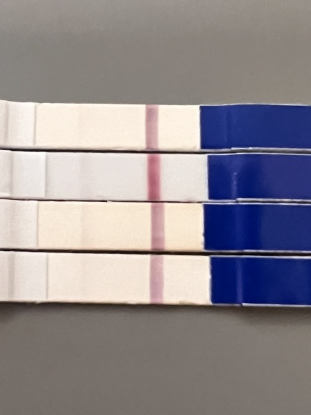 Faint positive?