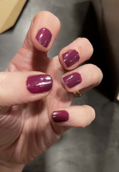 What colour nails in Jan/Feb?