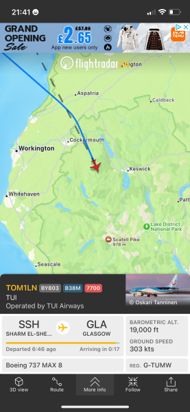New Flight Radar thread - it's windy tonight