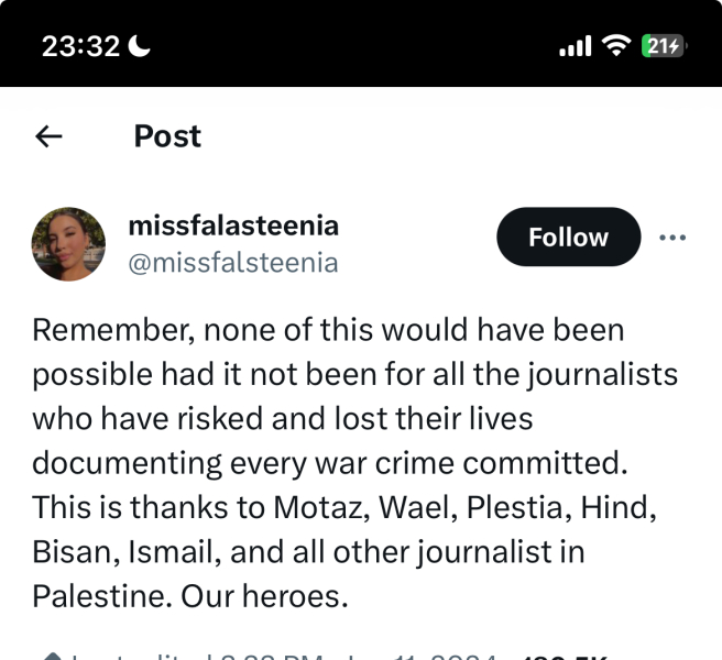 Journalists on the ground in Gaza