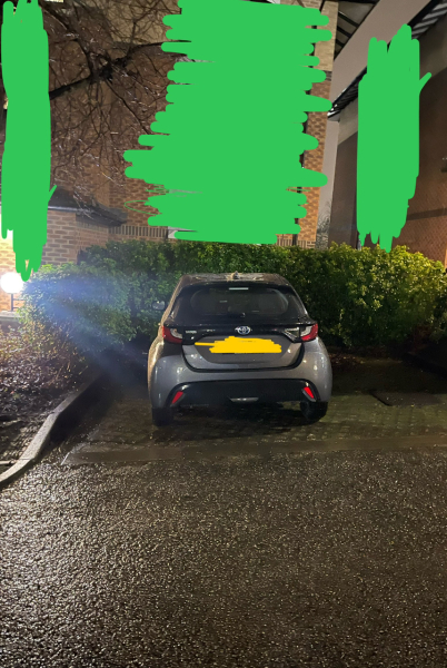 Car parked in my assigned spot, what else can I do?