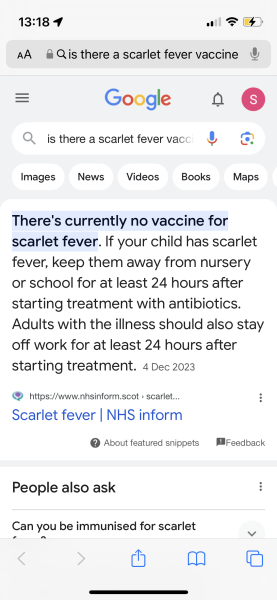 To think there shouldn't be measles outbreaks?