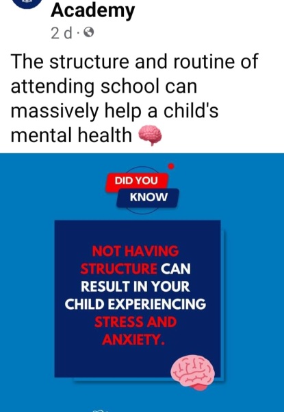 A question to all those who think school refusal in schools is increasing due to lazy, enabling parents...