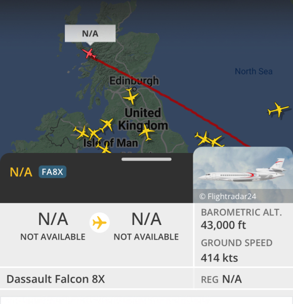 Flightradar Storm Isha part 2