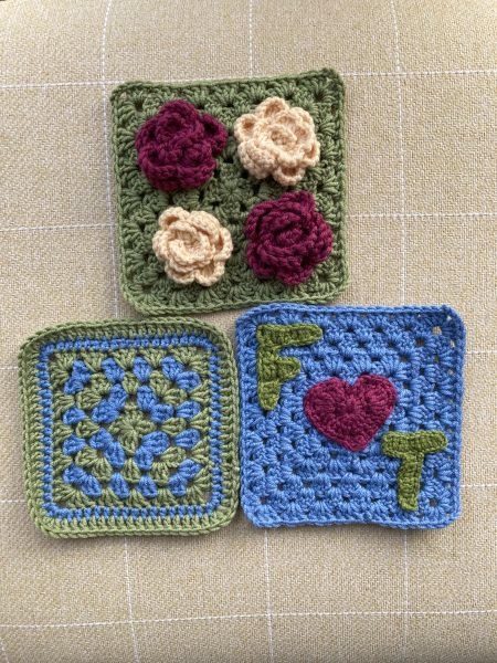 Woolly Hugs. Sad news we are afraid. Making a Blanket for lovely Mowly77's family