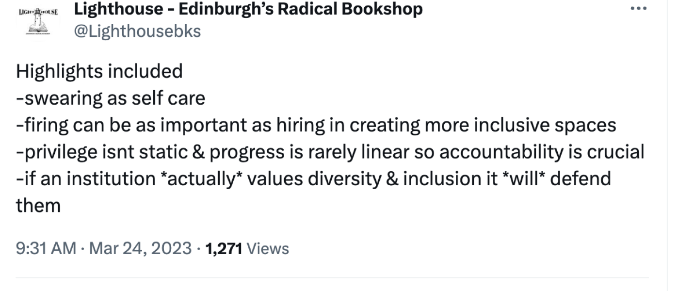 Another GC employment tribunal. Adam's vs Edinburgh Rape Crsis