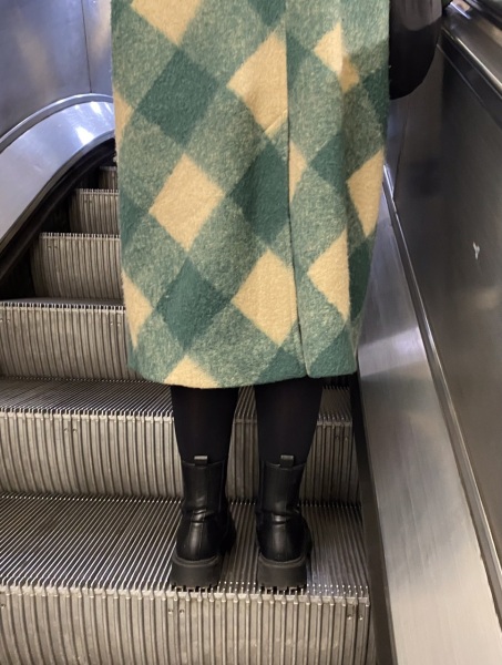 Recognise this plaid coat?