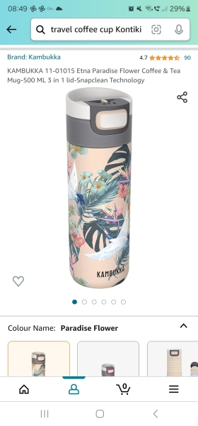 Leakproof coffee cup that keeps coffee hot