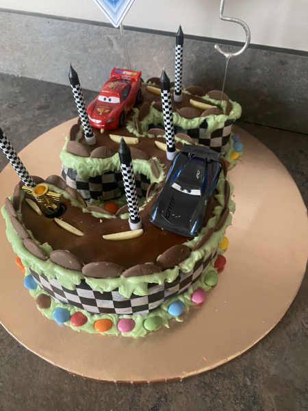 Any ideas how to make this cake look edible?