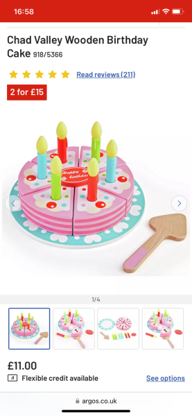 Please can I have some birthday gift ideas for my 3yo?