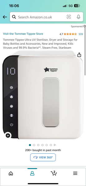Steriliser and bottle brand mix & match question