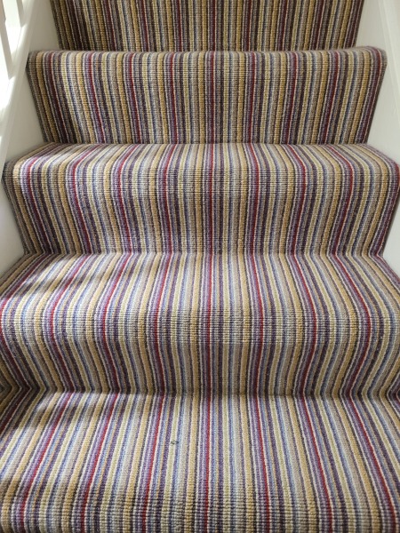 Show me your non-grey stair carpets!