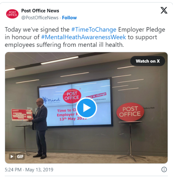 The Post Office has a death wish