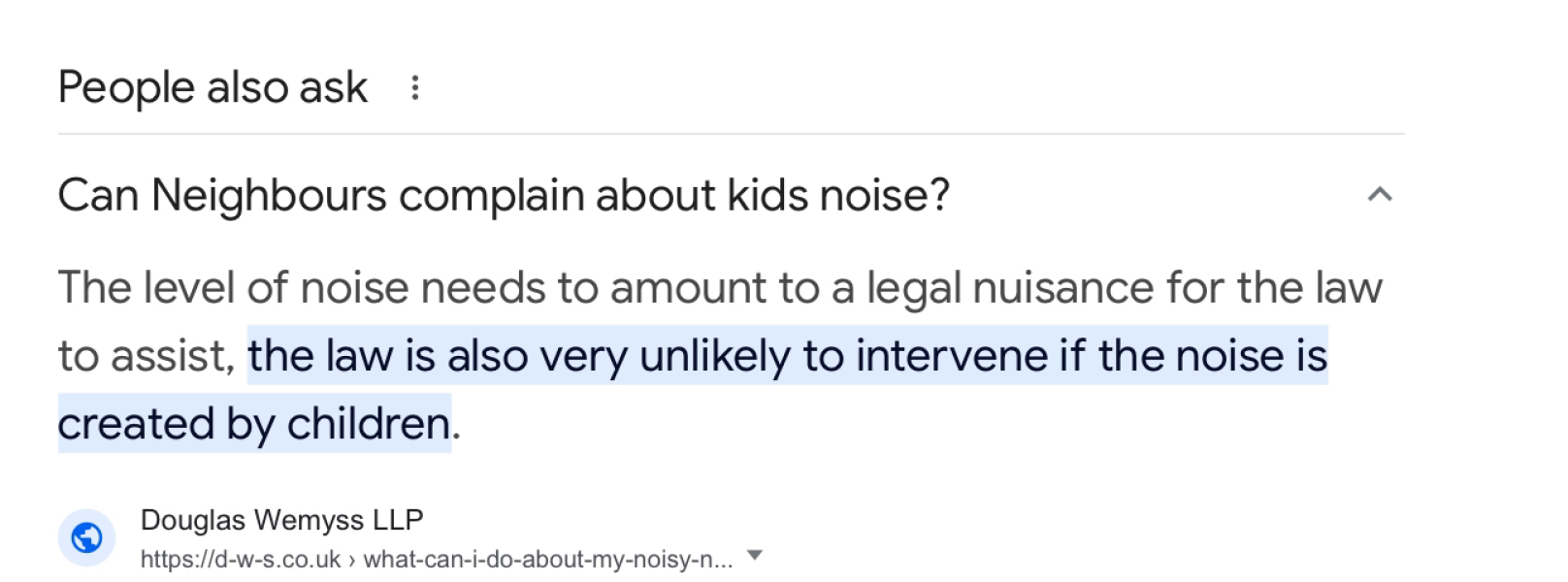 Neighbours say they can only 'try' to control their child.