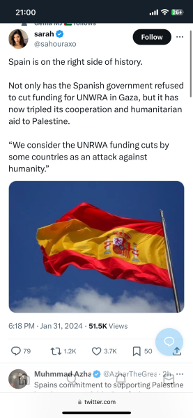 To find the silence about UNRWA being Hamas hypocritical