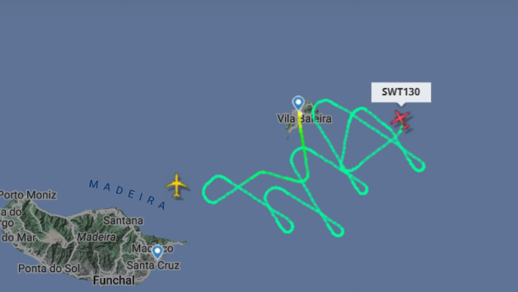 Flightradar - some poor passengers really aren't landing at Madeira at the moment