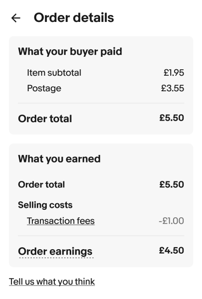 Ebay Taking 50%
