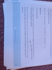 It's crochet,  knit and natter thread 11. So much yarn we need a yarn barn.