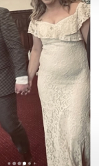 Wedding dress for a chilly Yorkshire wedding? With pics