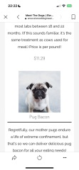 Pug bacon anyone?