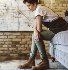 Goodyear welted boots