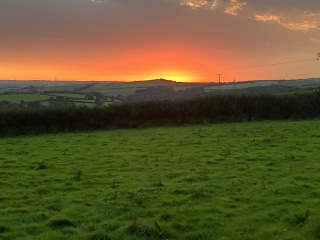 To ask you to show me your beautiful parts of the country