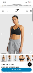 Fitness influencers and little work out bras