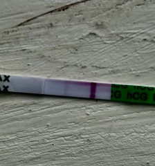 Evap line or faint positive?