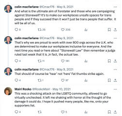 Another GC employment tribunal. Roz Adams vs Edinburgh Rape Crisis Centre #2