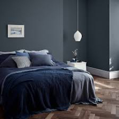 Dark blue paint
