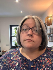 Originally brunette but now grey