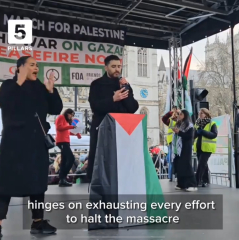"The only purpose of these endless marches is to intimidate British Jews" (part two) ***MNHQ has tweaked the title in order to make the quote more clear***