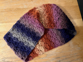 It's crochet,  knit and natter thread 11. So much yarn we need a yarn barn.