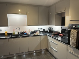 To ask opinions on my new kitchen..