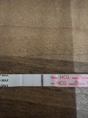 Pregnant or Evap line?