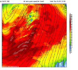 Storm Isha - named by the Met Office.