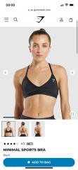 Fitness influencers and little work out bras