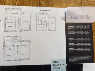 Which house would you choose, based on these floorplans?