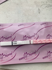 Is this a chemical? Lines darker in afternoon and nearly negative in morning