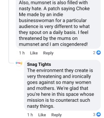 So Snag have responded exactly as expected unfortunately