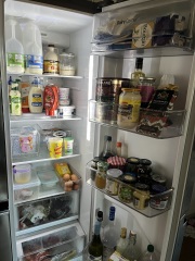 To ask you to show me your fridge?