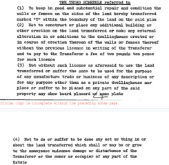 Should we worry about Covenants on the property title.